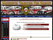 Tablet Screenshot of manchestervfd.org